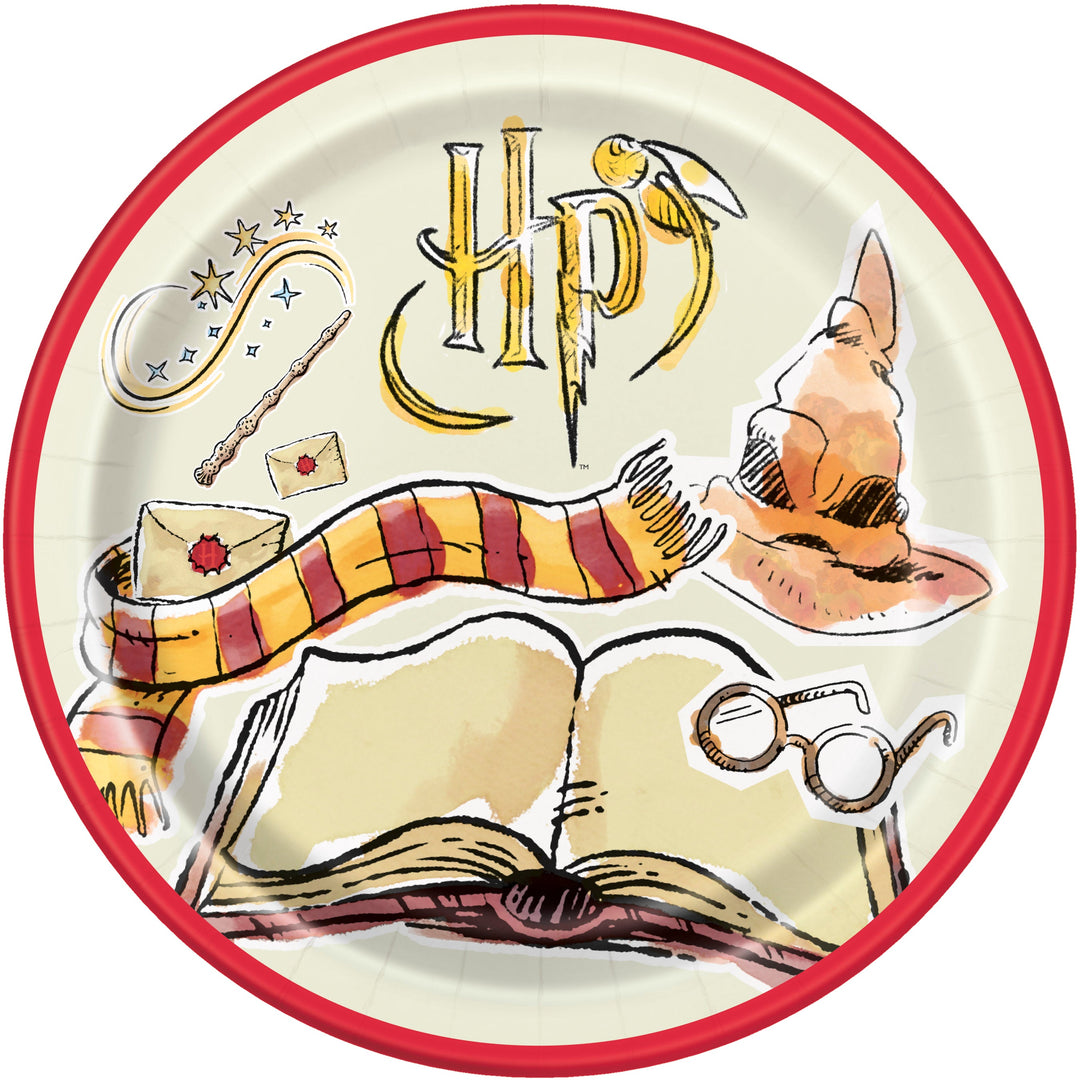 Des Festins Magiques avec les Assiettes Repas Rondes Harry Potter : Envoûtez votre Expérience Culinaire !