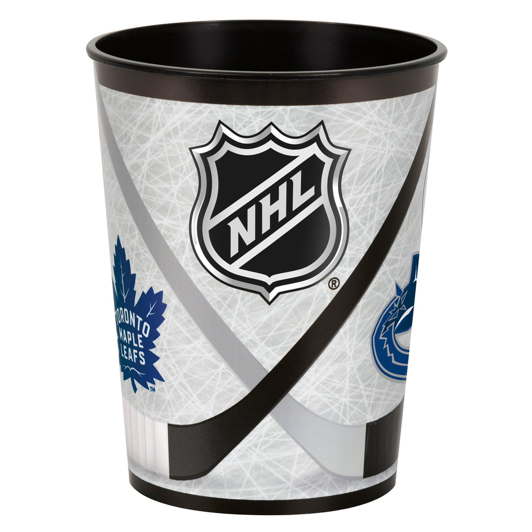 Party-Ready NHL Themed Plastic Cup Set - Affordable, Easy Setup for Memorable Celebrations!