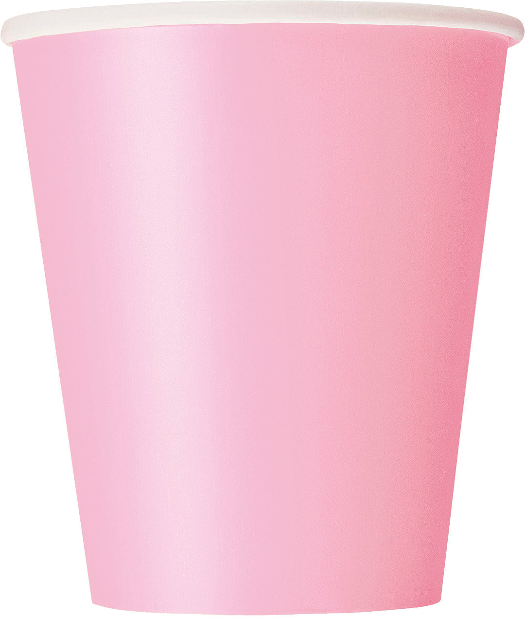 Verres en Papier Rose Charmant Unis 9oz, 8ct - Parfaits pour des Boissons de Fête Charmantes et Agréables!