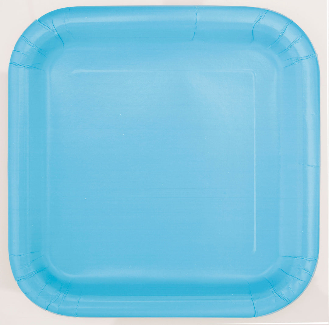 Powder Blue Dinner Plates - Affordable, Coordinated Party Supplies for Birthdays