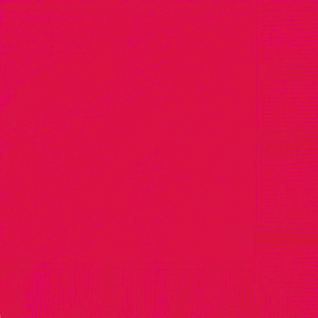 Ruby Red Solid Beverage Napkins, 20ct - Perfect for Vibrant and Lively Small Gatherings!