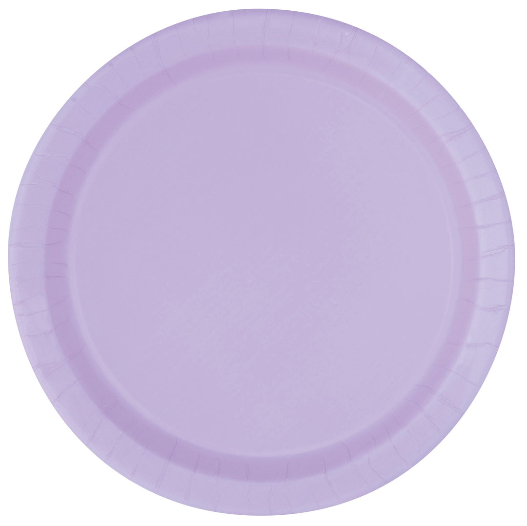 Lavender Solid Dinner Plates - Affordable Elegance for Perfect Parties