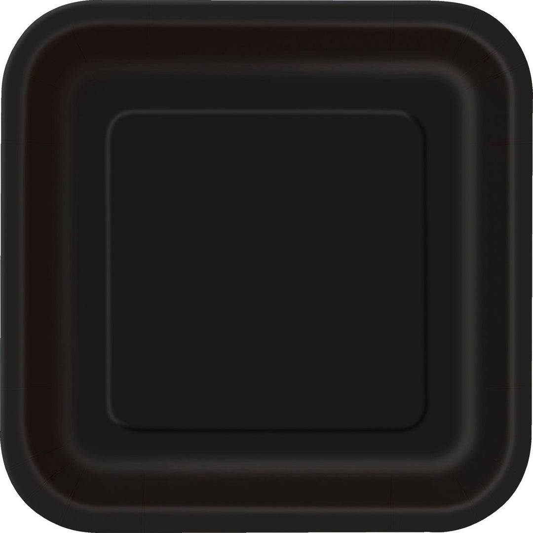 “Elegant Black Dinner Plates for Birthday Parties – Affordable & Stylish!”