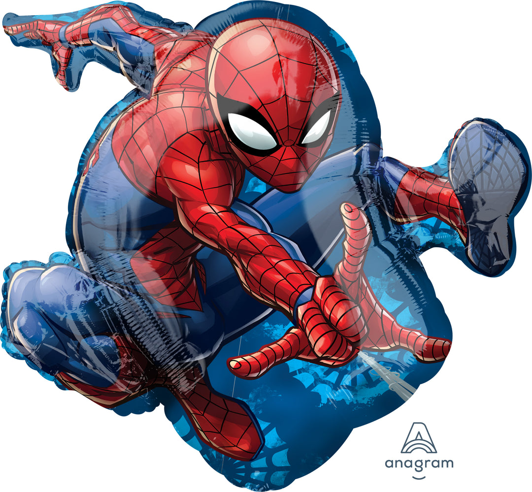 Spider-Man Supershape Balloon - Perfect Party Decor with Long-lasting Float Time