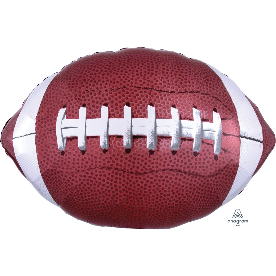 SuperShape XL Ballon Mylar Football - Déco de Fête Ultime avec Longue Durabilité