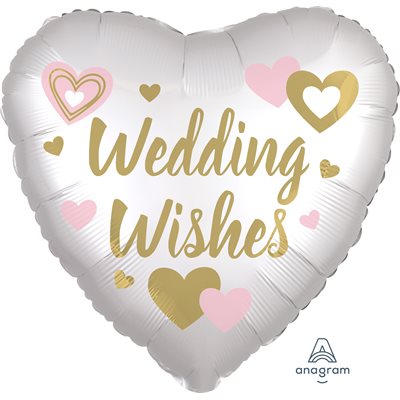 Stunning Wedding Foil Balloon- 18 Inches, High-Float, Self-Sealing & Easy-Inflate Party Decor