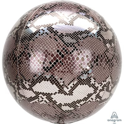 15-Inch Black Mylar Safari Foil Balloon– Perfect for Any Celebration with Superior Float Time!