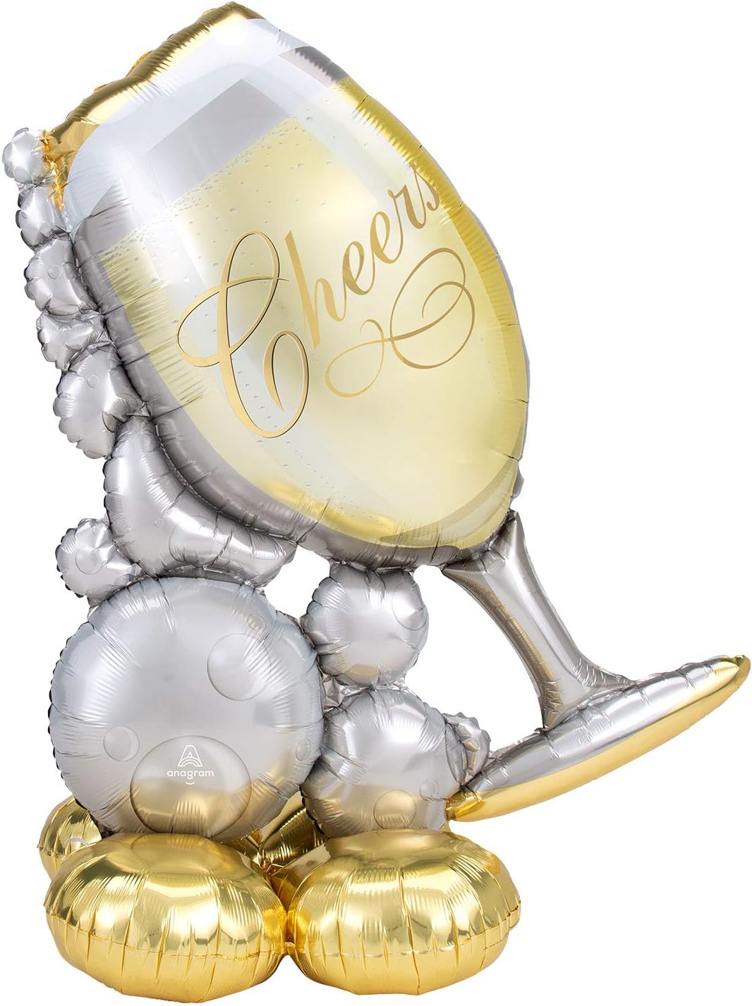 Champagne Flute Airloonz Balloon (51") - Toast to a Memorable Celebration!
