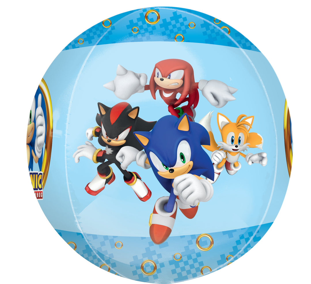 Orbz Sonic Foil Balloon - Ideal Party Decoration with Long-Lasting Float Time