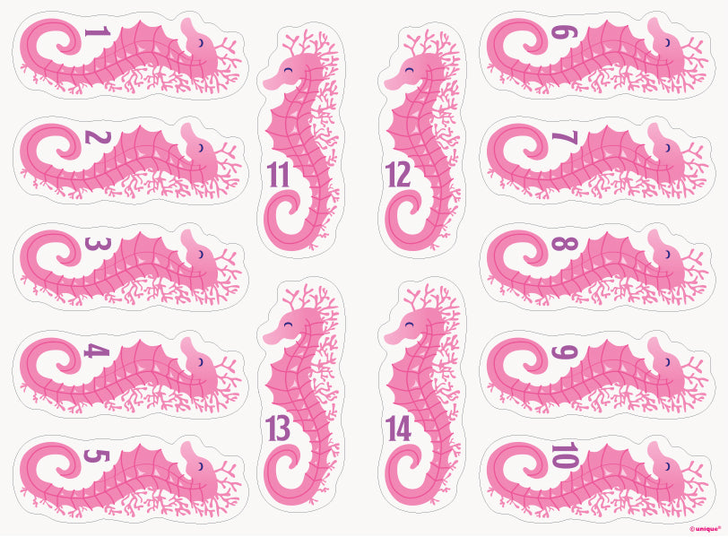 Mermaid Party Supplies - Easy Setup for Birthday & Anniversary Celebrations - Coordinated Themes at Affordable Pricing - Perfect for Stress-Free Planning - Pack of 1