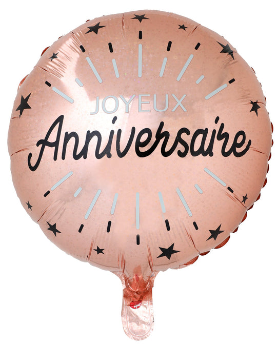 Shimmering Pink Foil Balloon - Long Lasting for Birthday & Anniversary Jubilations