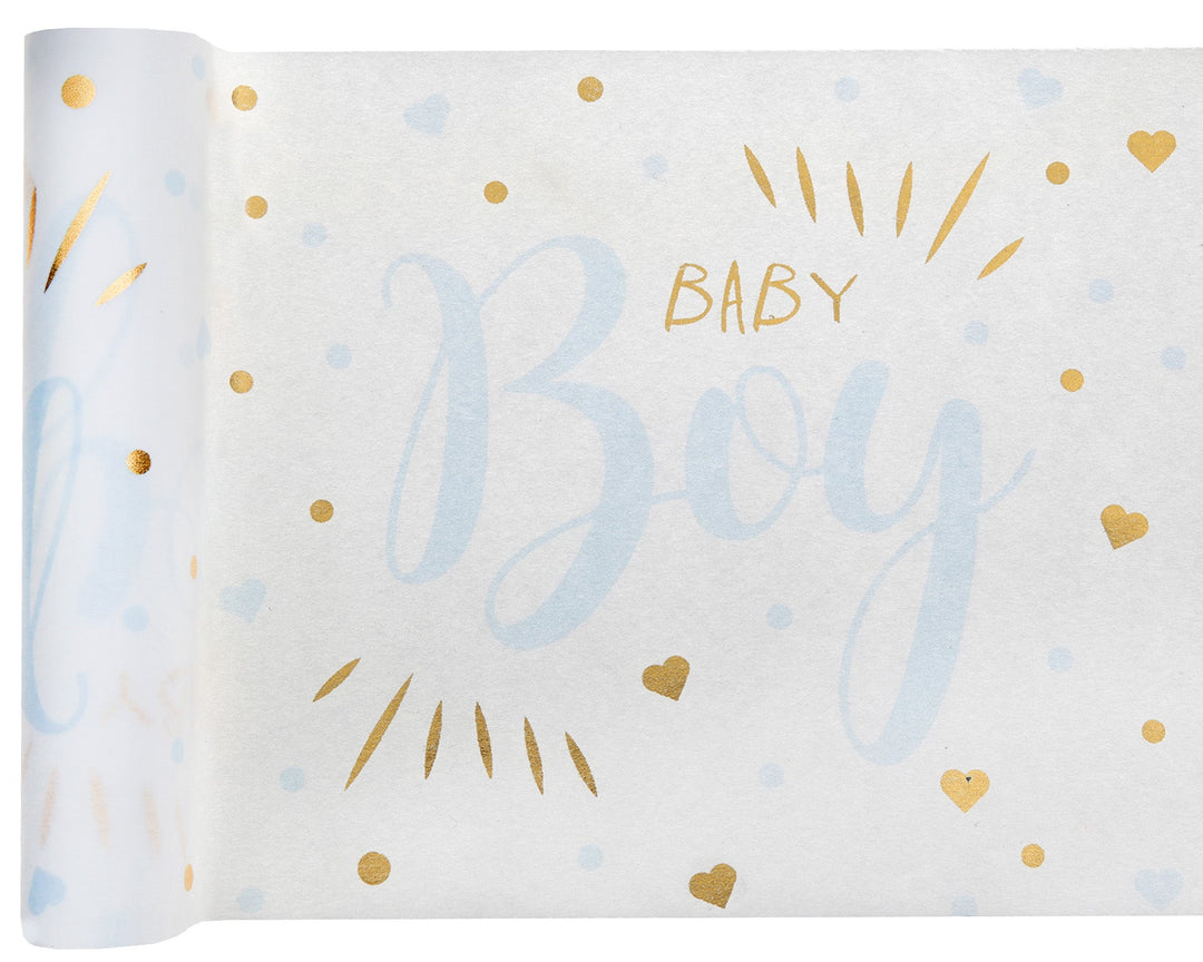 Elegant Baby Shower Table Runner - Trend-Setting Theme for a Stylish Celebration