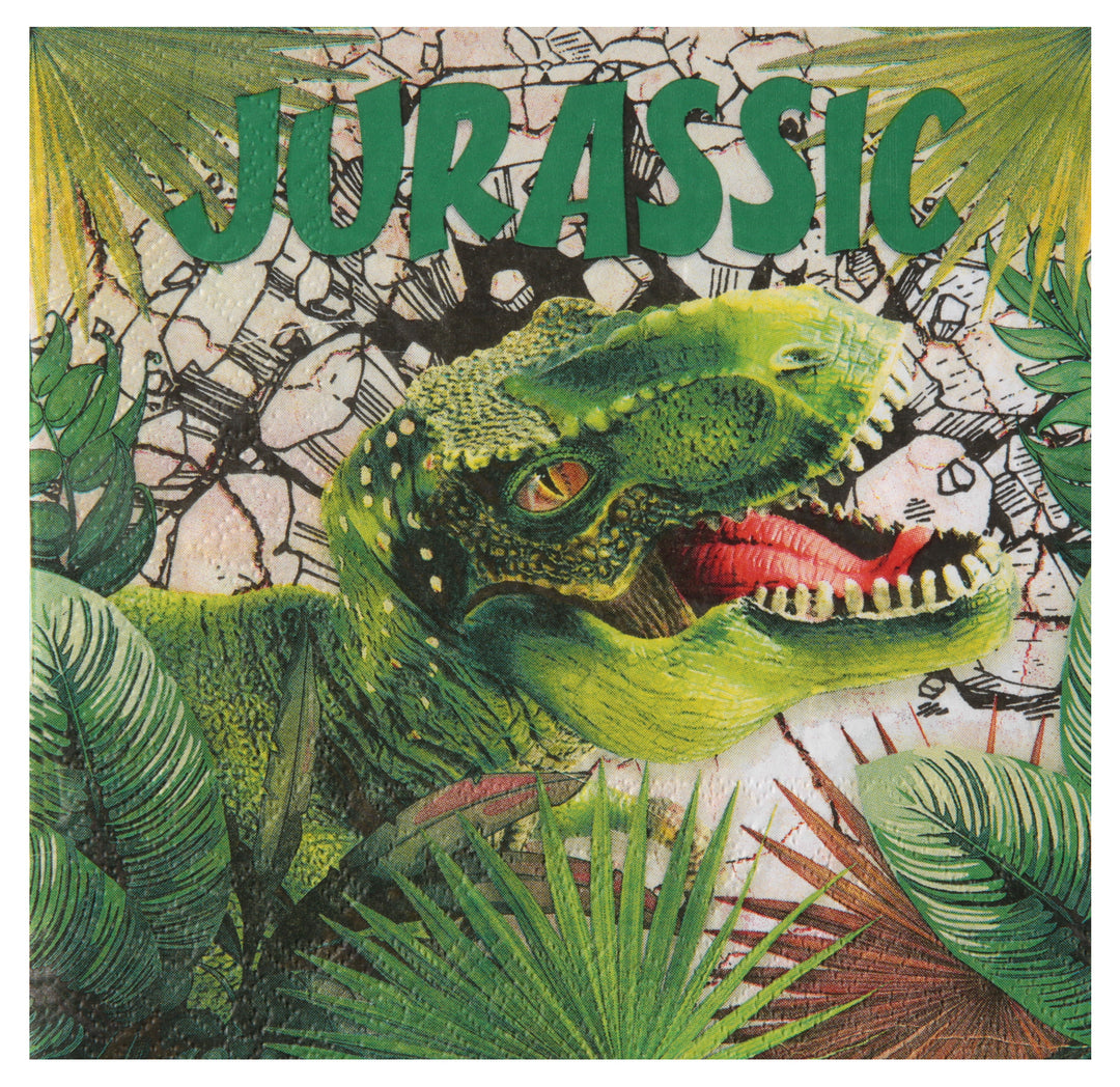 Chic Dinosaur-Themed Lunch Napkins: Quality Party Supplies for Unforgettable Celebrations!