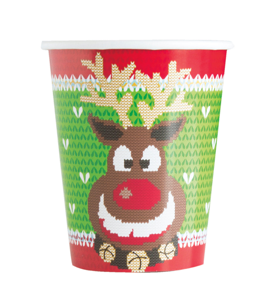Gobelet en papier pour Ugly Sweater (8) - Adoptez l'esprit festif des pulls moches !
