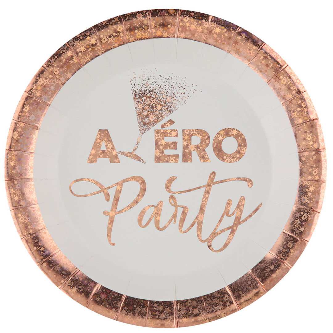 Assiettes repas Thème Apero Élégantes - Rehaussez votre Fête avec Classe