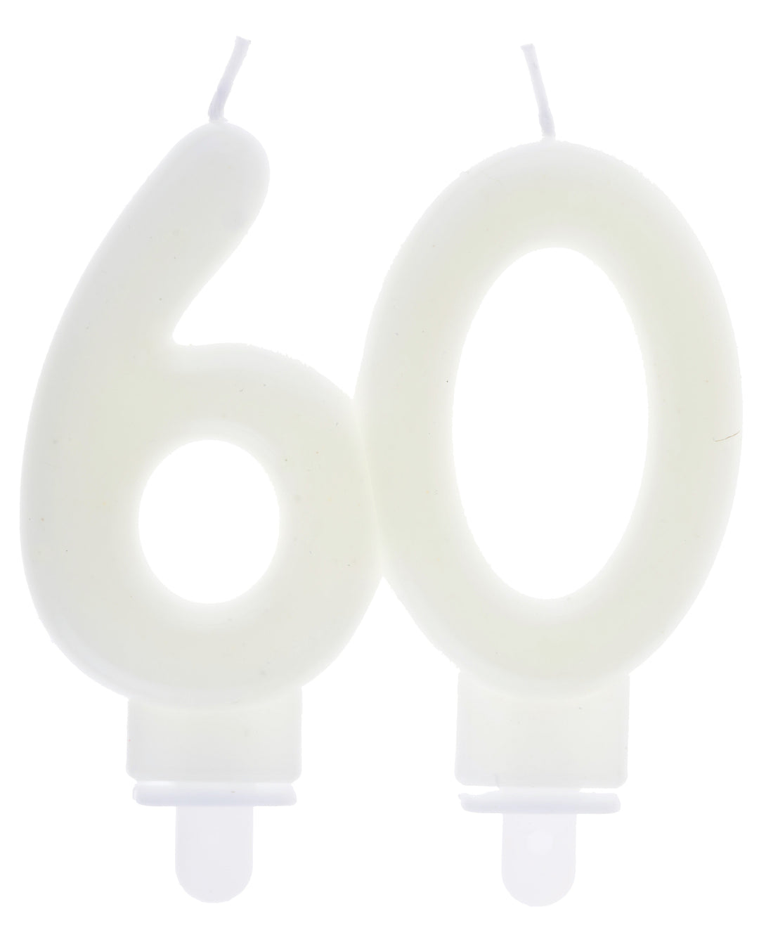 Bougie de 60ième Anniversaire Premium Luminescente - Élégant et Tendance pour Votre Fête