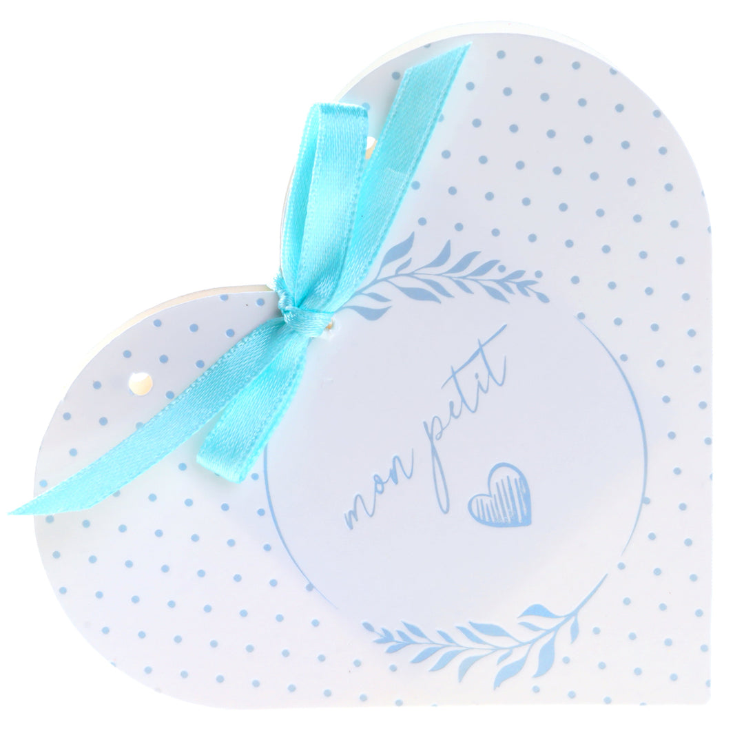 Élégante Boîte de Baptême Ciel Perle - Fournitures Prêt-à-fêter Tendance pour une Célébration Mémorable