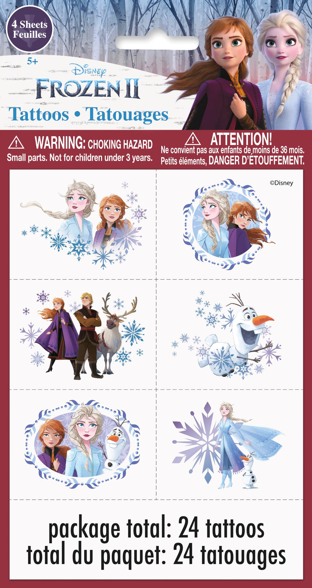 Frozen Tattoos - Embark on a Magical Journey with Elsa and Anna!"