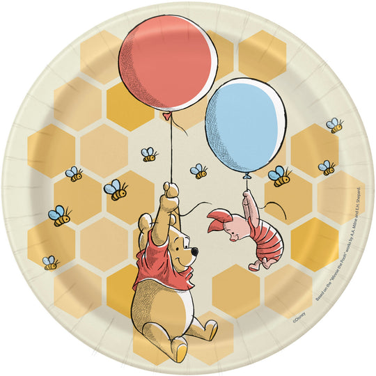 Magical Moments with Winnie the Pooh Dessert Plates: Sweet Delights for an Enchanting Party!