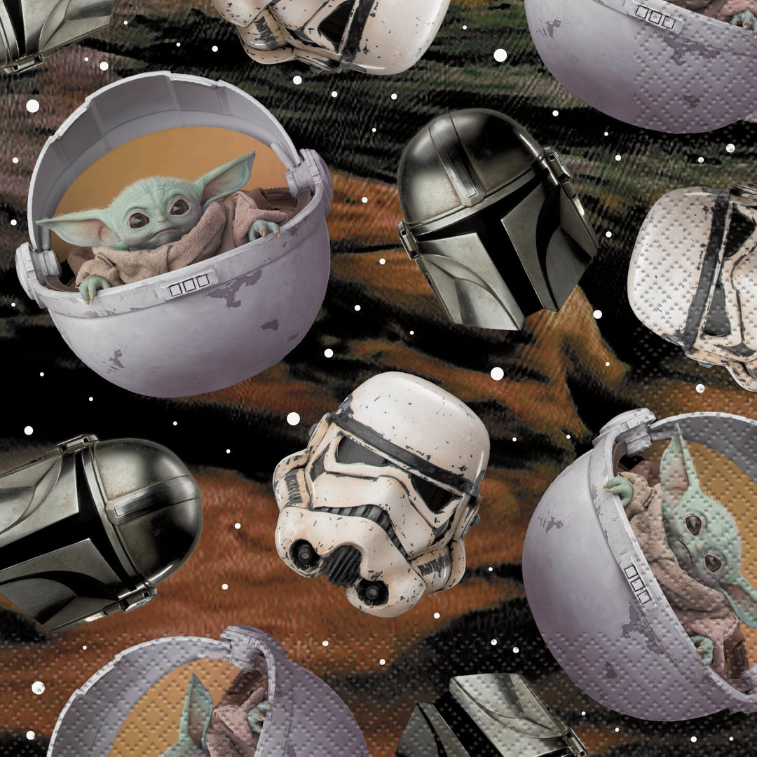 Thrill Your Guests with Mandalorian Themed Party Luncheon Napkins, Pack of 16