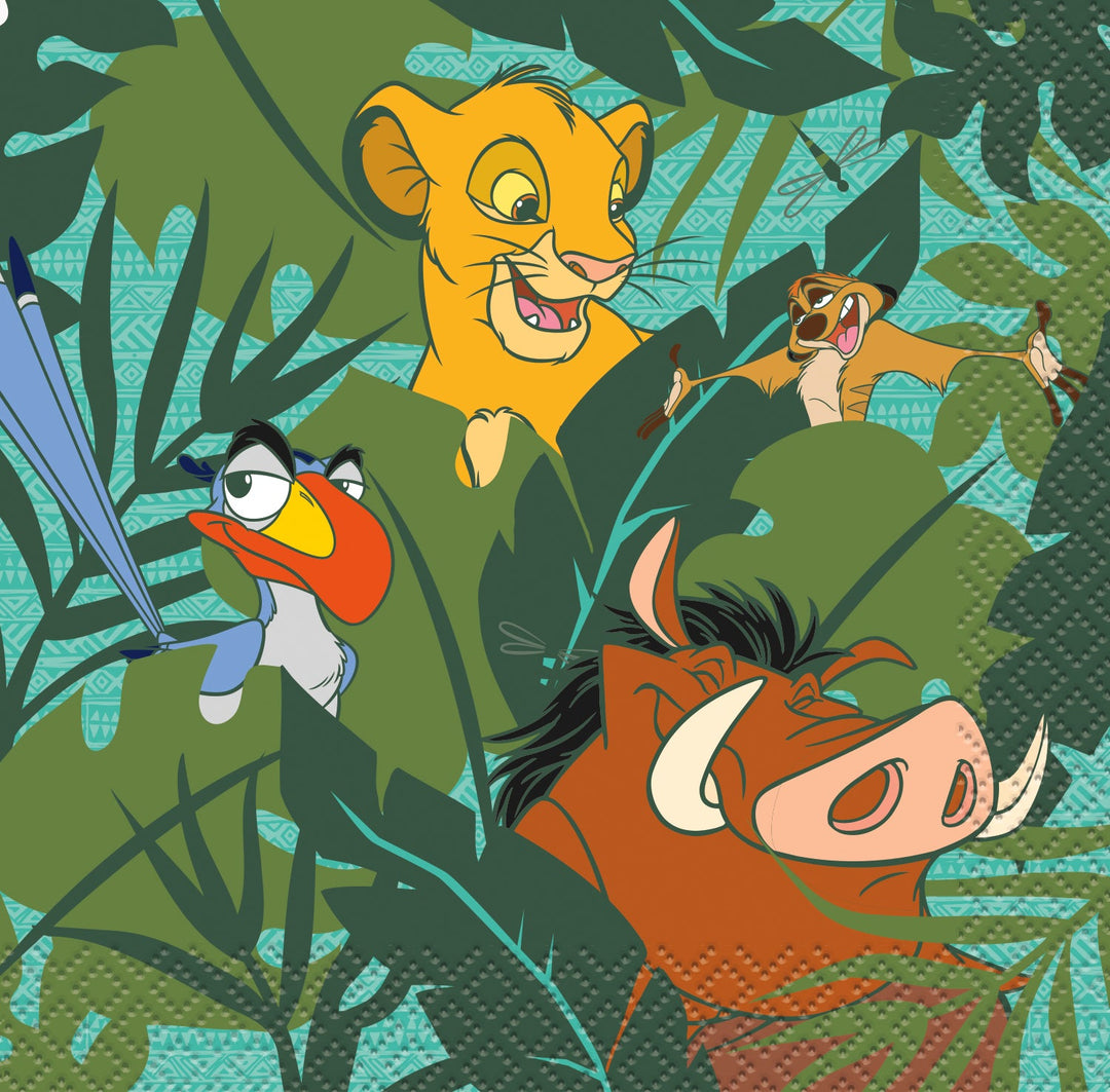 Experience the Circle of Life with Lion King Beverage Napkins - Roar with Excitement!