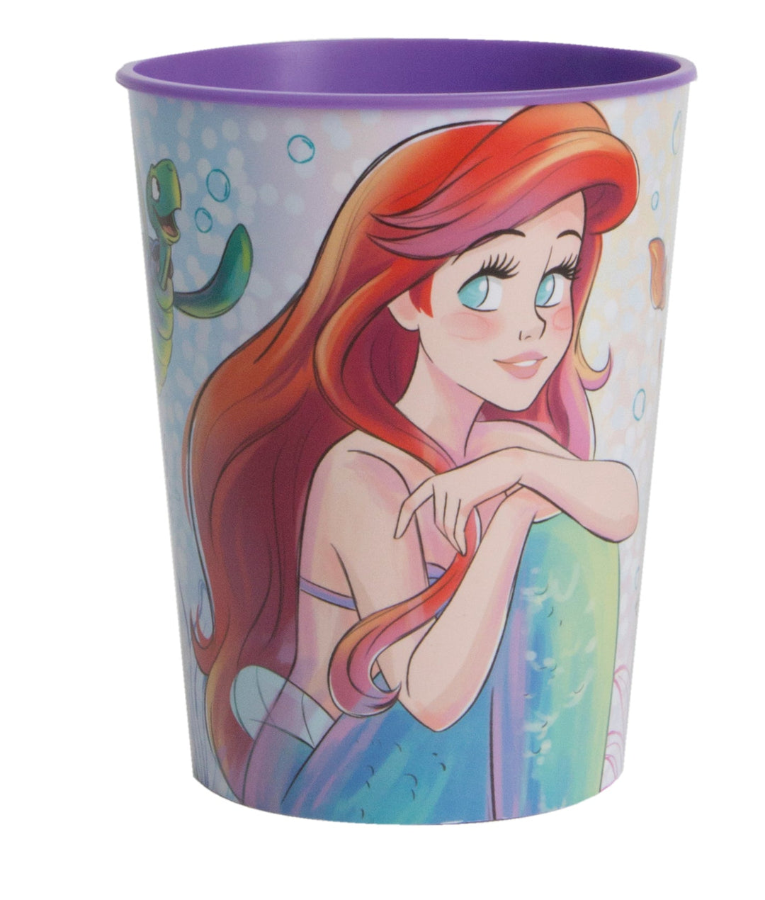 Little Mermaid Plastic Cup - Easy Setup Party Supplies for Birthdays & Anniversaries, Affordable Pricing, Coordinated Theme, Ultimate Fun for Your Event, Pack of 1.