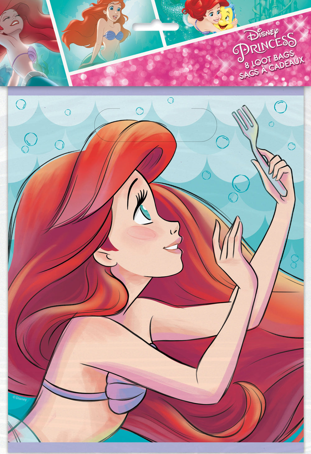 Dive into Enchantment with Little Mermaid Loot Bags!