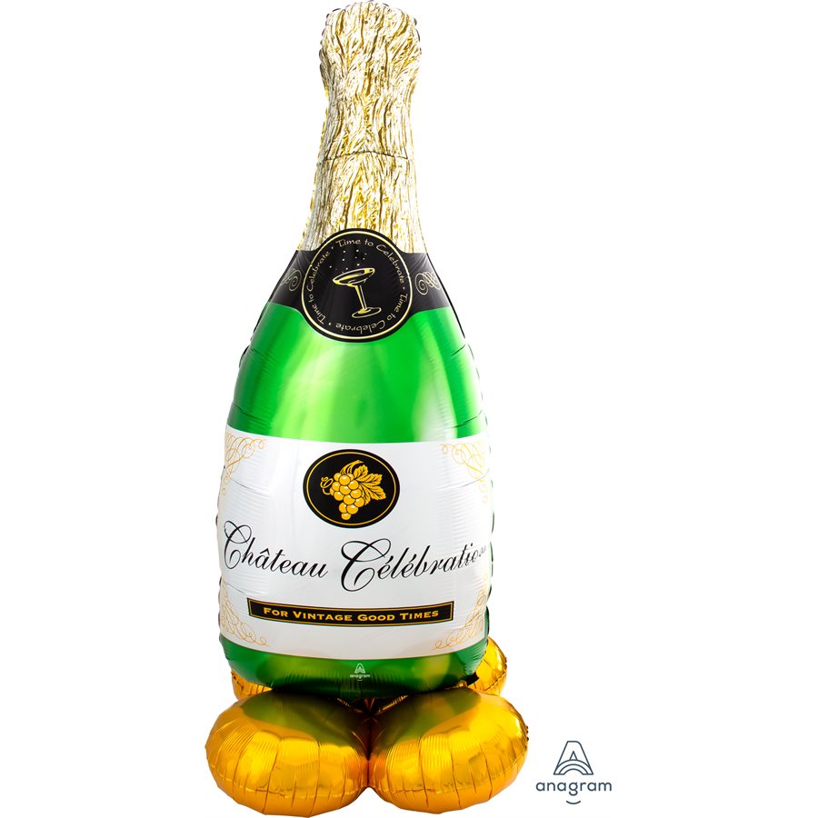 Ballon géant bouteille de champagne 60" Airloonz