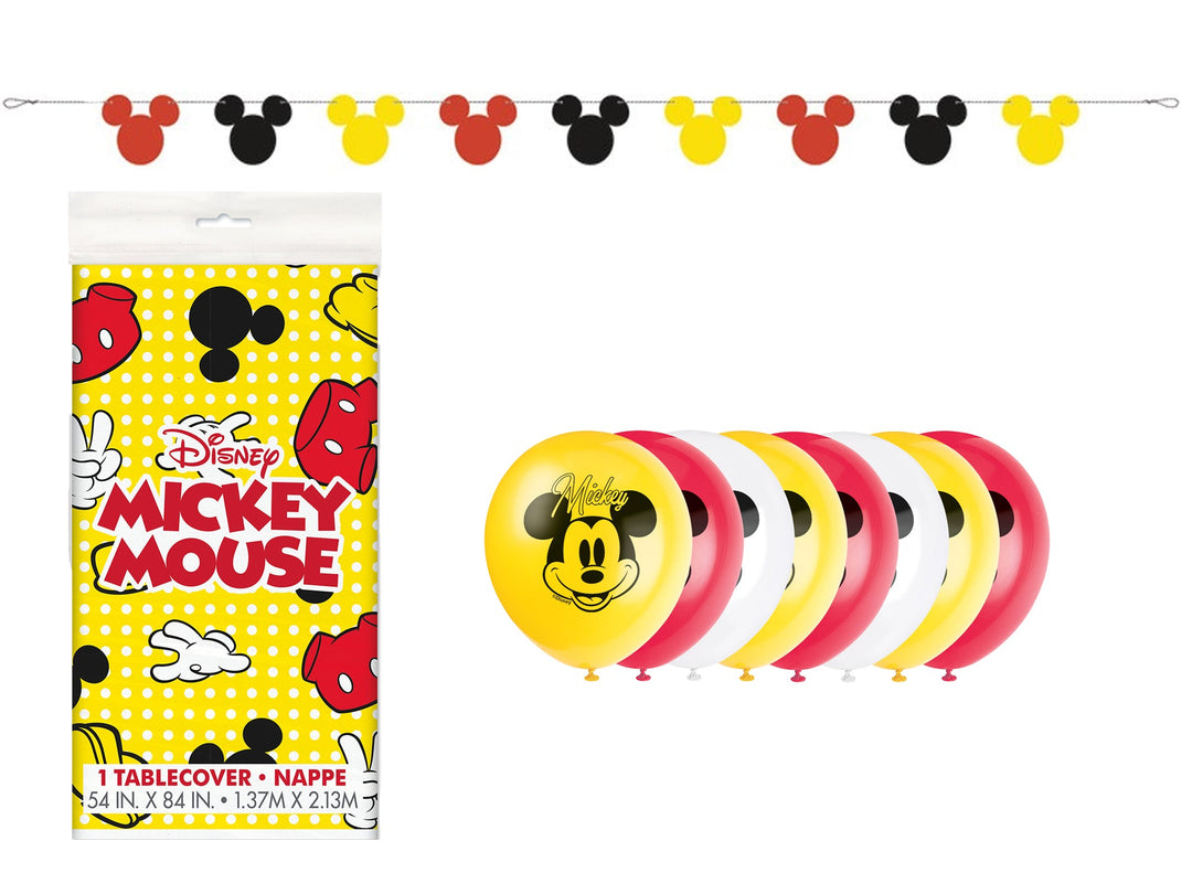 Mickey Mouse Party Solution Bundle: Official Licensed, Unbeatable Value, Instant Fun!