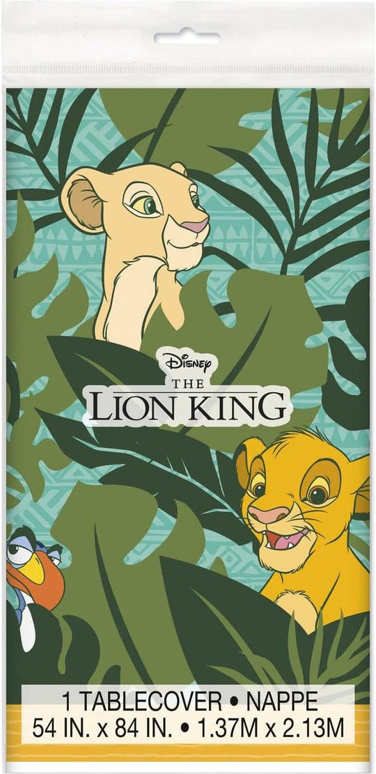 Breathtaking Lion King Tablecloth - Easy Set-Up for Memorable Events, Unbeatable Price!