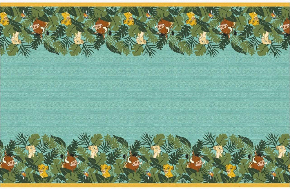Breathtaking Lion King Tablecloth - Easy Set-Up for Memorable Events, Unbeatable Price!