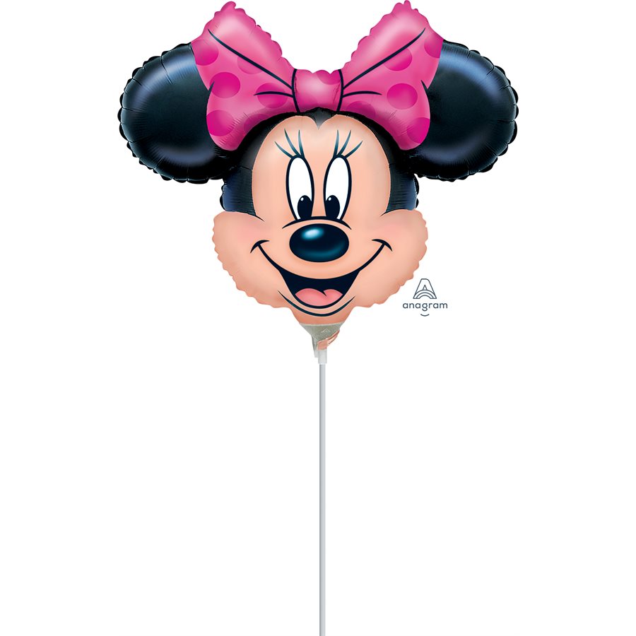 Exclusive Minnie Mouse Foil Balloon - Perfect Party Decor with Superior Float Time!