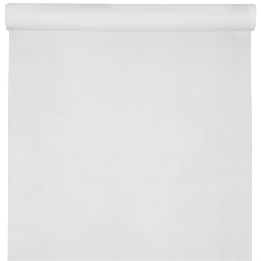 Santex White Tablecloth Roll, Cut-to-Size, Birthday Party Elegance