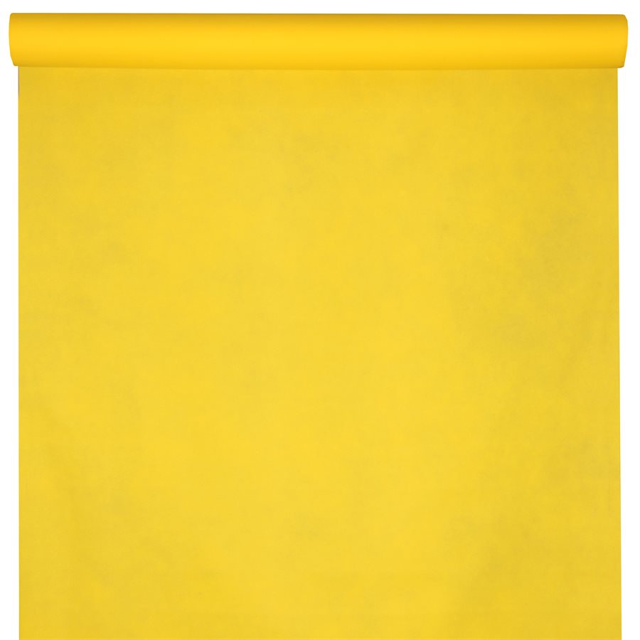 Santex Harmony Yellow Tablecloth Roll, Cut-to-Length Birthday Decor