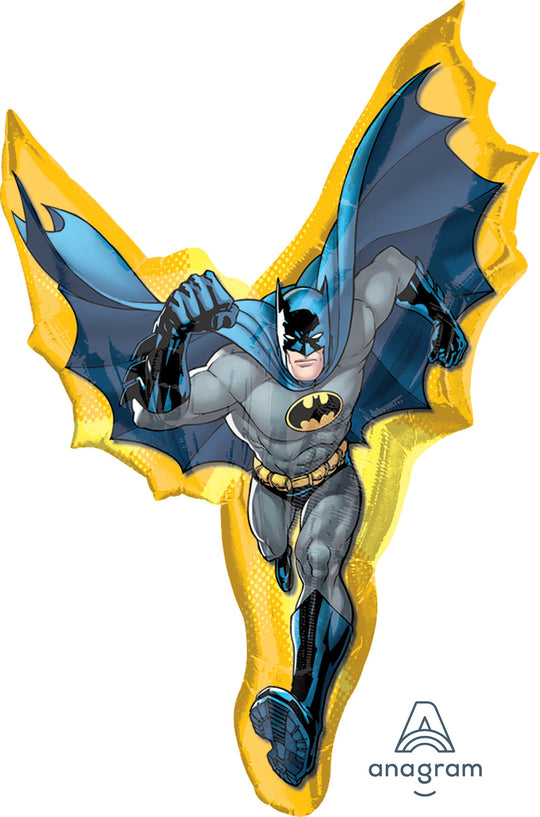 Ballon Batman SuperShape XL Mylar - Décoration de Fête Parfaite avec Longue Durée de Flottaison