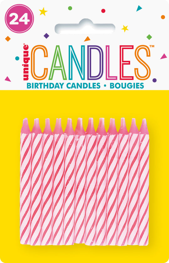 Celebrate Brightly with Affordable Coordinated Birthday Candles - Pack of 4