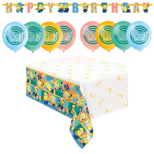Despicable Me Party Bundle – Fun Supplies for Ultimate Celebration!