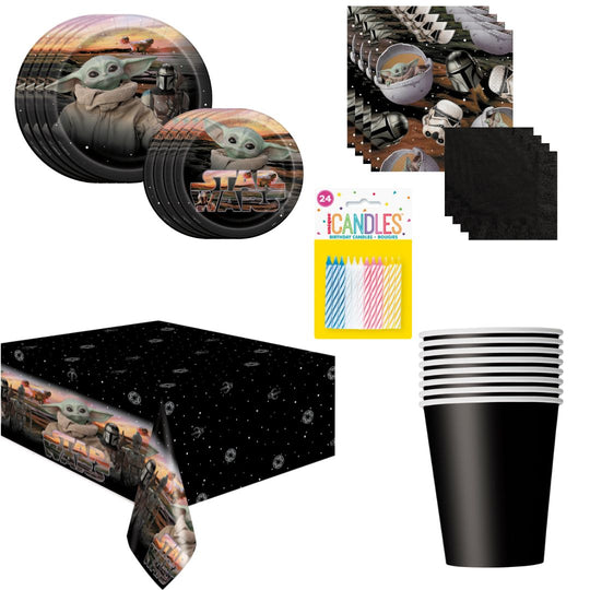 Mandalorian Party Bundle: Complete Supplies for Unforgettable Fun!