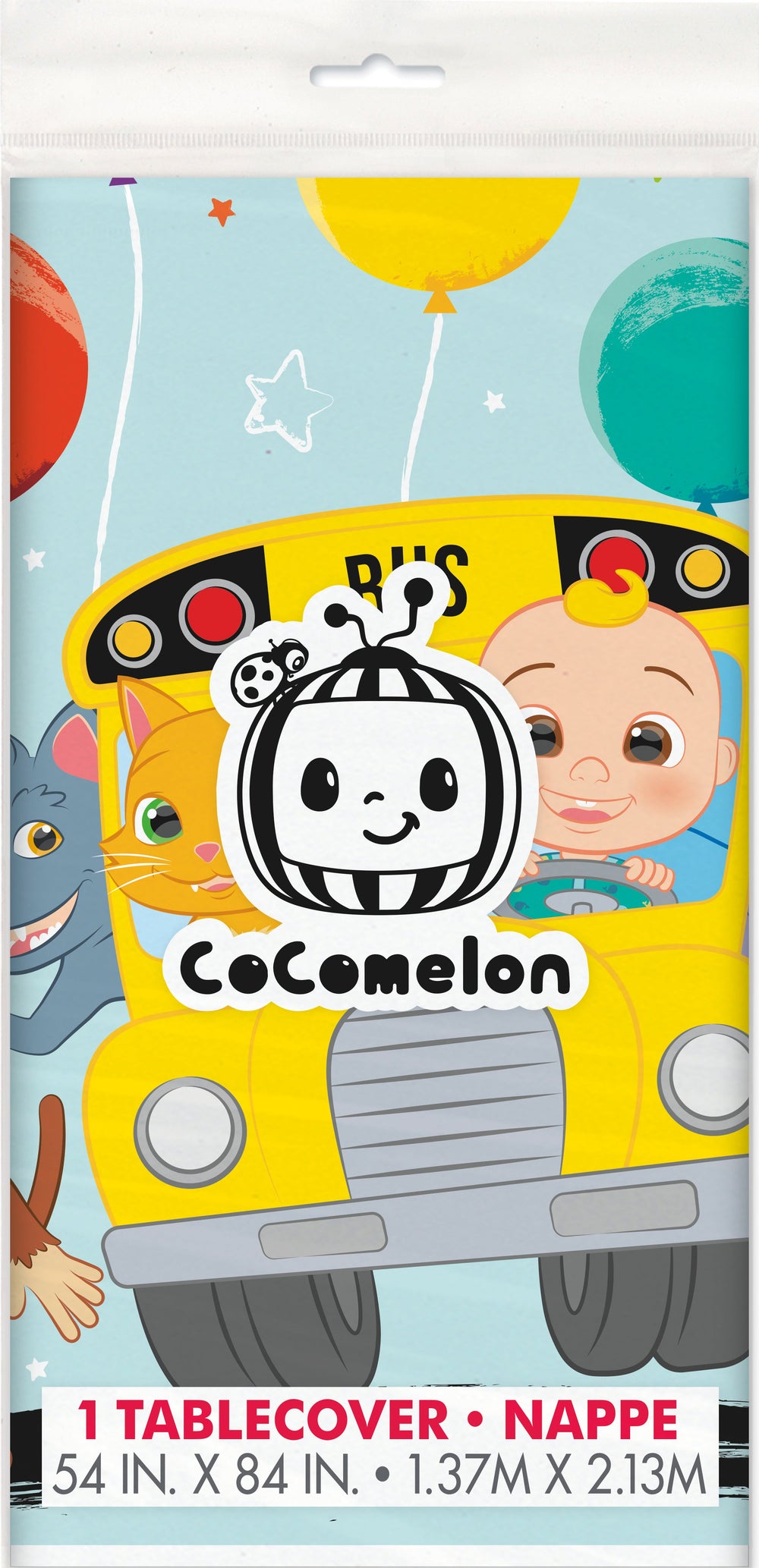Vibrant Cocomelon Tablecover – Let the Melody Begin!