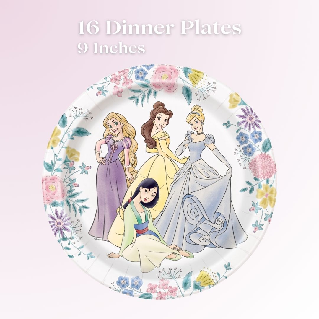 Disney Princesses 2 Bundle: 33 Party Supplies for Magical Birthdays!