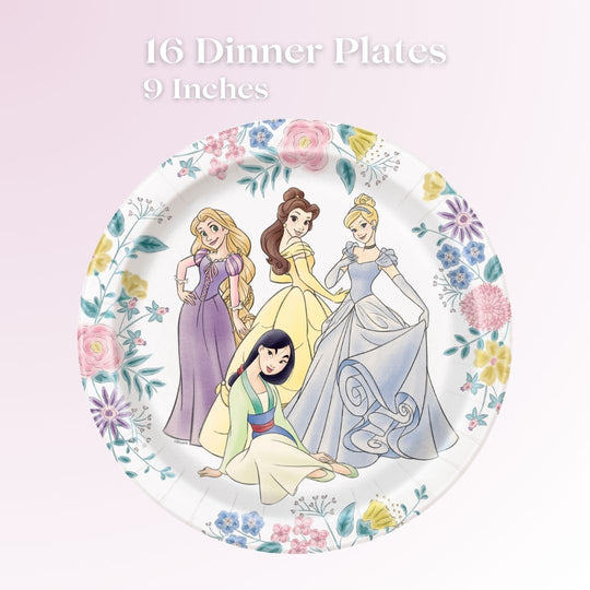 Disney Princesses 2 Bundle: 33 Party Supplies for Magical Birthdays!