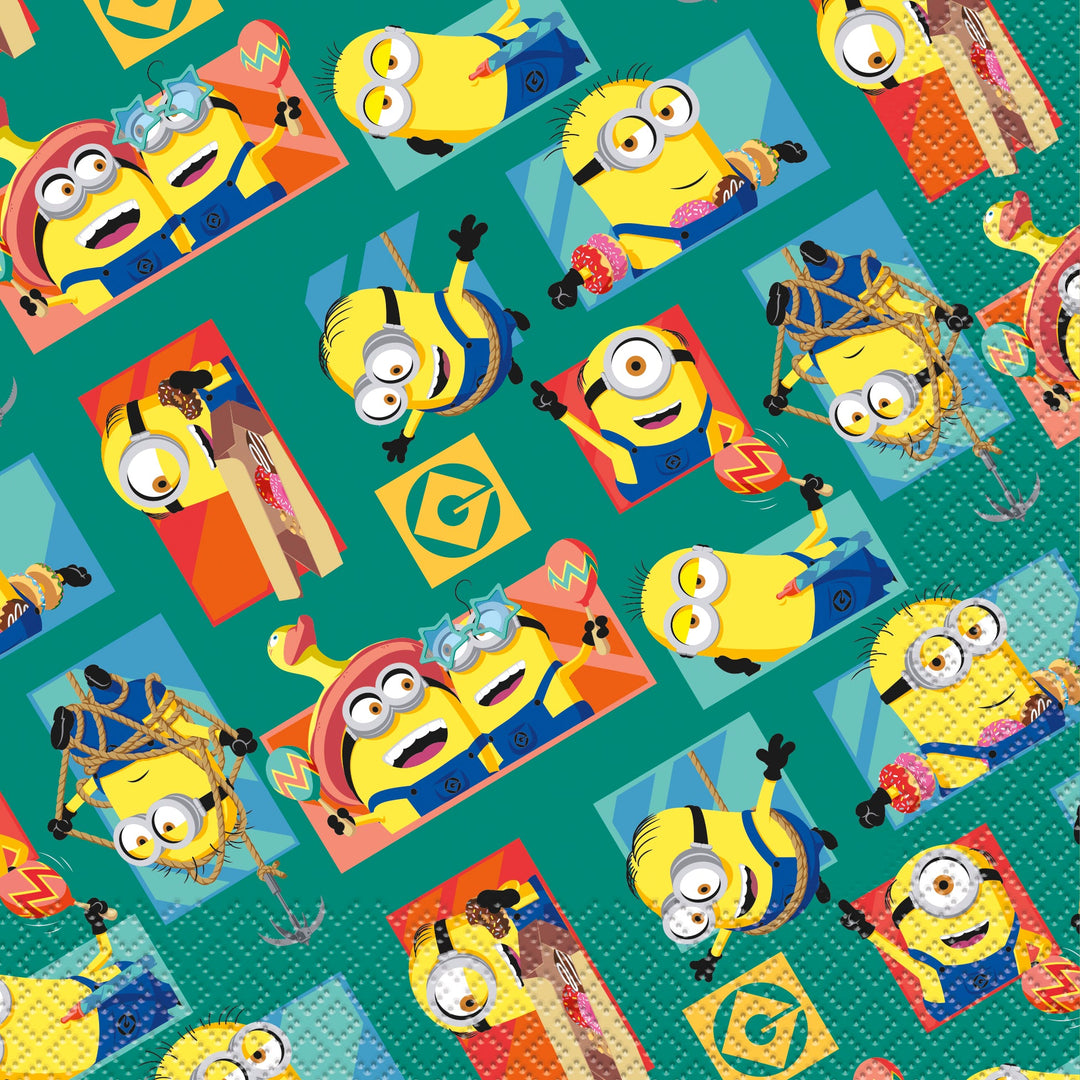 Despicable Me Party Bundle - Plates, Napkins & Cups - Ultimate Fun!