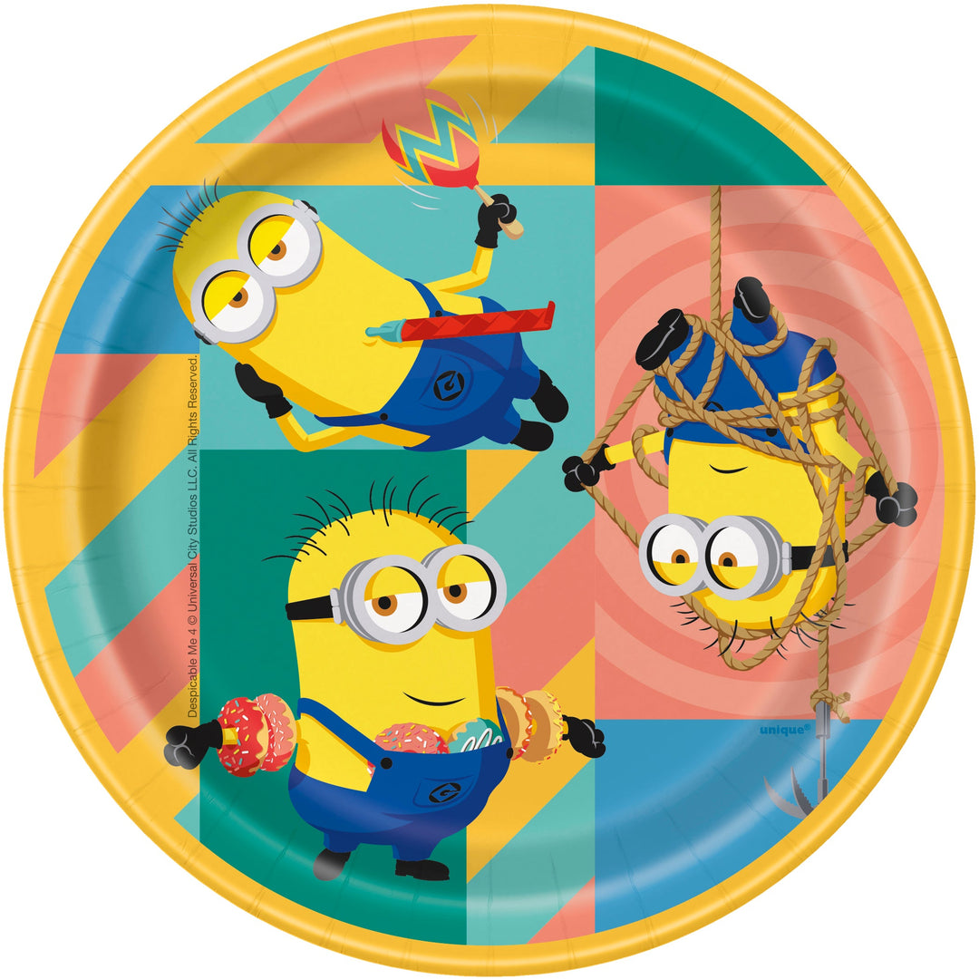 Despicable Me Party Bundle - Plates, Napkins & Cups - Ultimate Fun!
