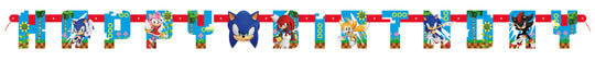 Affordable Sonic-Themed Banner - Easy Setup for Memorable Birthday Parties