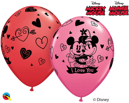 Exciting Mickey Mouse Balloons - 25 Vibrant and Durable Biodegradable Party Enhancers