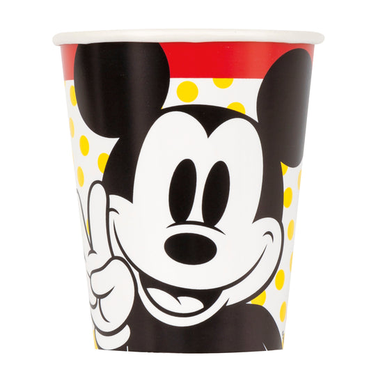 Verre en Carton Mickey Mouse (8) - Ajoutez une touche de magie Disney à votre fête !