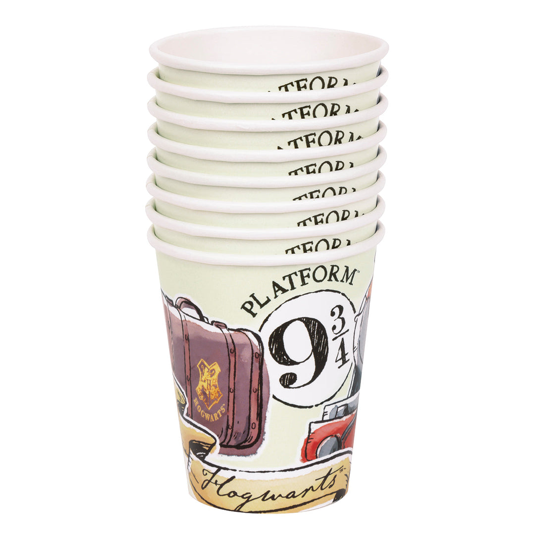 Harry Potter Paper Cup (8) - Enchant Your Party with Wizarding World Wonder!