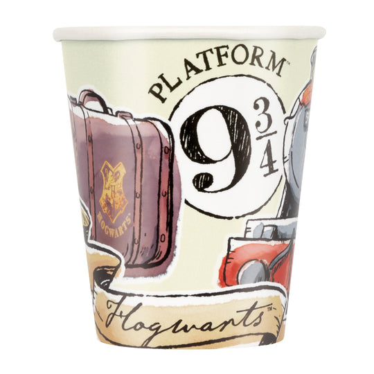 Harry Potter Paper Cup (8) - Enchant Your Party with Wizarding World Wonder!