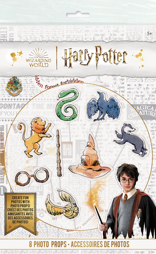 Magical Harry Potter Themed Photo Booth Props Pack - Easy Setup, Fun For All Ages