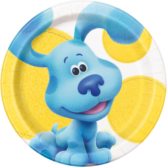 Discover Fun and Adventure with Blues's Clues Round Dinner Plates: Serve Up Smiles!